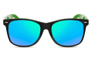 Heart-shaped sunglasses with pink lenses